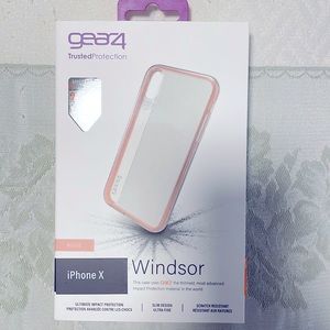 Gear4 iPhone X Windsor Case in Rose Gold